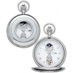 Colibri 500 Series Moon & Sun Jeweled Mechanical Pocket Timepiece PWS-95953-N