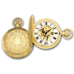 Colibri Swiss Made 17-Jewel Gold Plated Mechanical Movement Pocket Watch PWS-99012