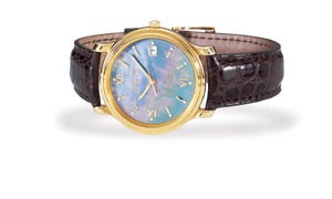 Krieger Cool Blue Pearl 18kt Automatic Chronometer M930A.6A.86