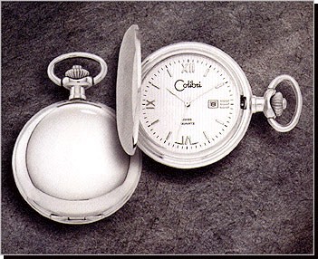 Colibri CSQ Series Date Pocket Timepiece PWS-95861-W