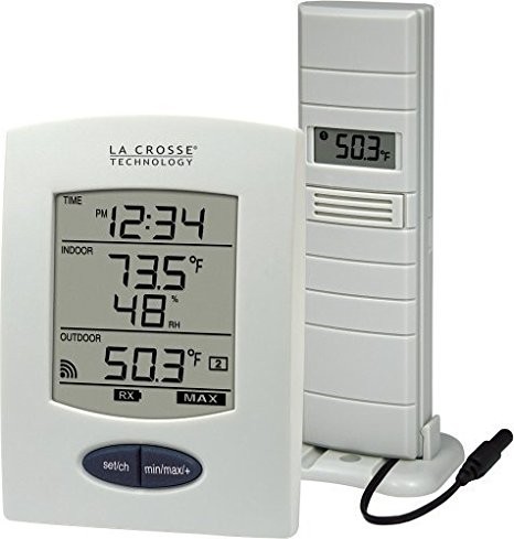 La Crosse Technology WS-9029U Wireless Weather Station with Digital Time, Model: WS-9029U-IT-CBP, Home/Garden & Outdoor Store