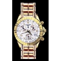 Windstar Sports Elegance Silver Dial in a Micron Gold-Plated Bracelet