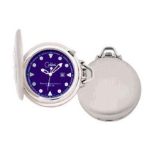 Colibri Swiss Quartz Stainless Steel Date Pocket Timepiece PWS-95705
