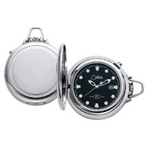 Colibri Swiss Quartz Black Divers Dial Pocket Watch PWS-95710
