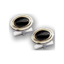 Dolan and Bullock Oval with Cab Onyx Cuff Links DCL-13500