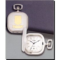 Colibri Swiss Quartz Engravable Date Pocket Timepiece