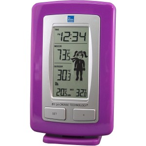La Crosse Technology WS-9782 Wireless Temperature Station with Weather Girl