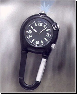 Colibri CX Gear Sport Analog LED Flashlight Clip Timepiece PWS-95688
