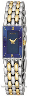 Pulsar Ladies Stainless & Gold-Tone Watch PEX497