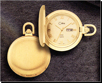 Colibri CSQ Series Day & Date Pocket Timepiece PWS-95877-N