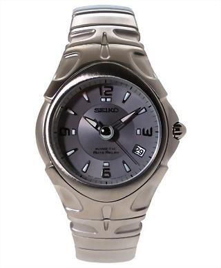 Seiko Kinetic Auto Relay SMA011 Stainless Steel Bracelet Dial Watch Men