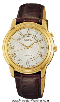 Seiko Men's Kinetic Watch SKH198