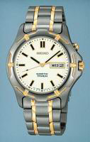 Seiko Men's Titanium Kinetic Watch SMY042